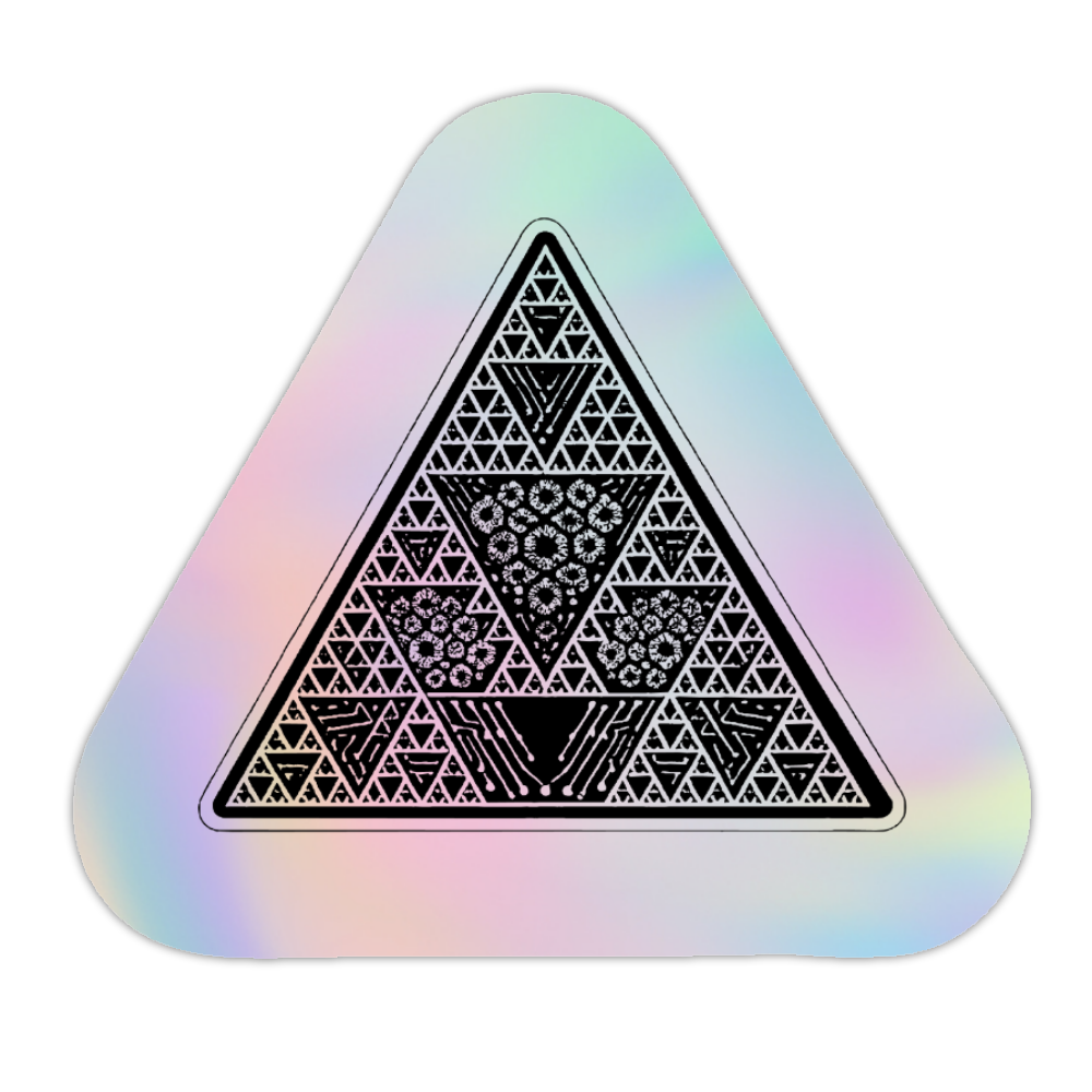 FractalGuard holographic sticker module